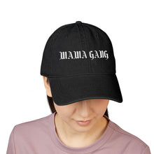 Stylish Embroidered Denim Hat for All Moms, Trendy Cap, Mama Gang Hat, Casual Wear, Gift for Mothers