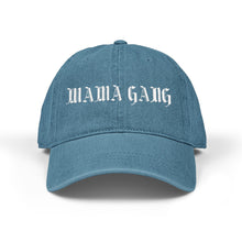 Stylish Embroidered Denim Hat for All Moms, Trendy Cap, Mama Gang Hat, Casual Wear, Gift for Mothers