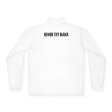 Quarter-Zip Pullover — "Honor Thy Mama" Minimal Logo