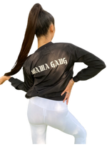 Mama Gang windbreaker zip bomber jacket