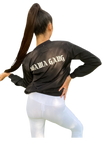 Mama Gang windbreaker zip bomber jacket