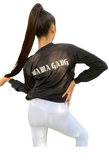 Mama Gang windbreaker zip bomber jacket