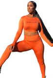 Mama Gang long sleeve active set