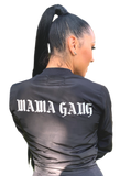 Mama Gang windbreaker zip bomber jacket