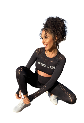 Mama Gang long sleeve active set