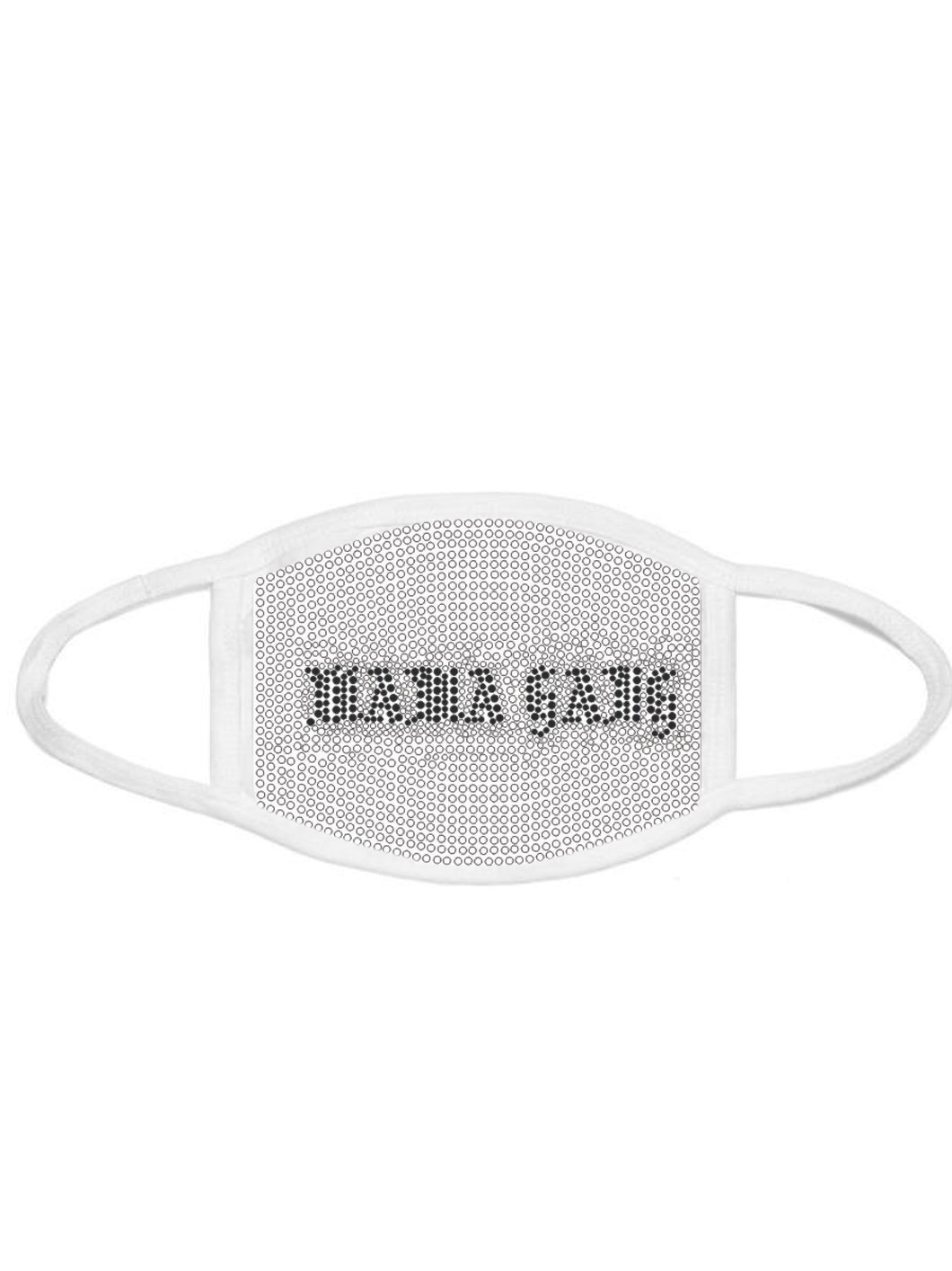 Rhinestone Mama Gang face mask